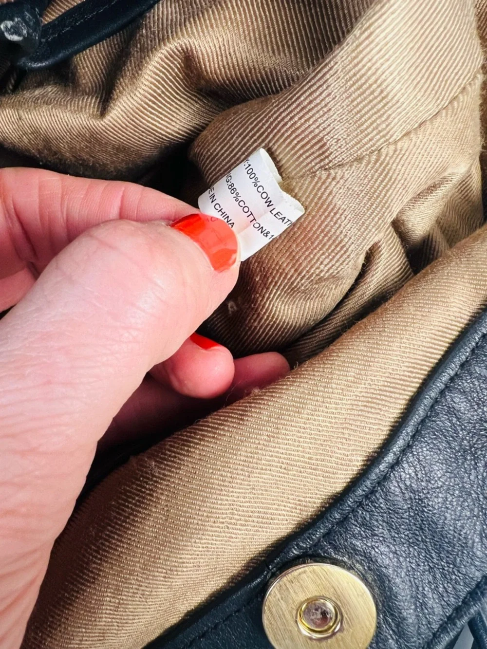 Steven by Steve Madden Black Leather Shoulder Bag – Hobo / Satchel Style - Picture 11 of 15